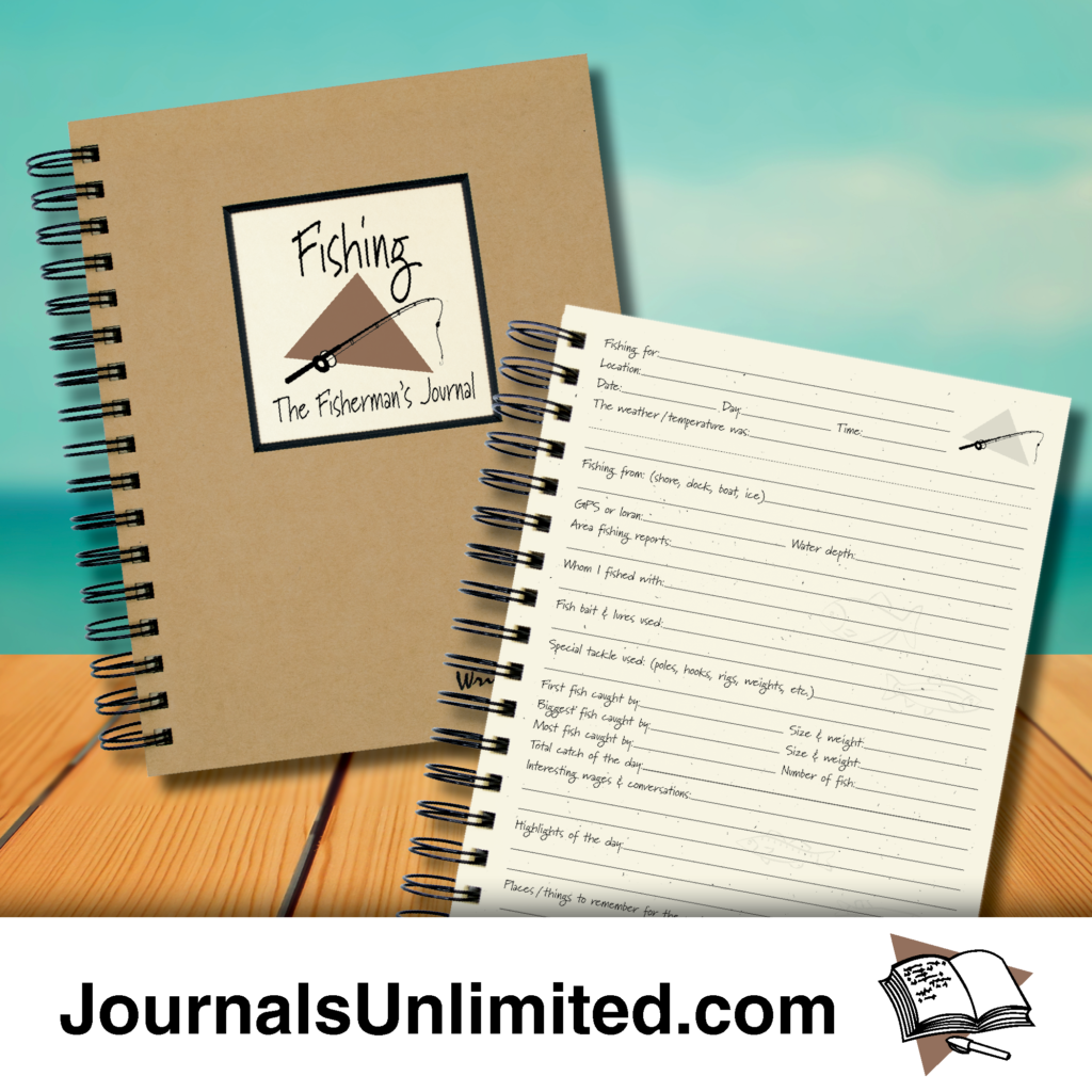 Gone Fishing Notebook: A Journal for all those fisherman out there: James,  Ricky: Books 