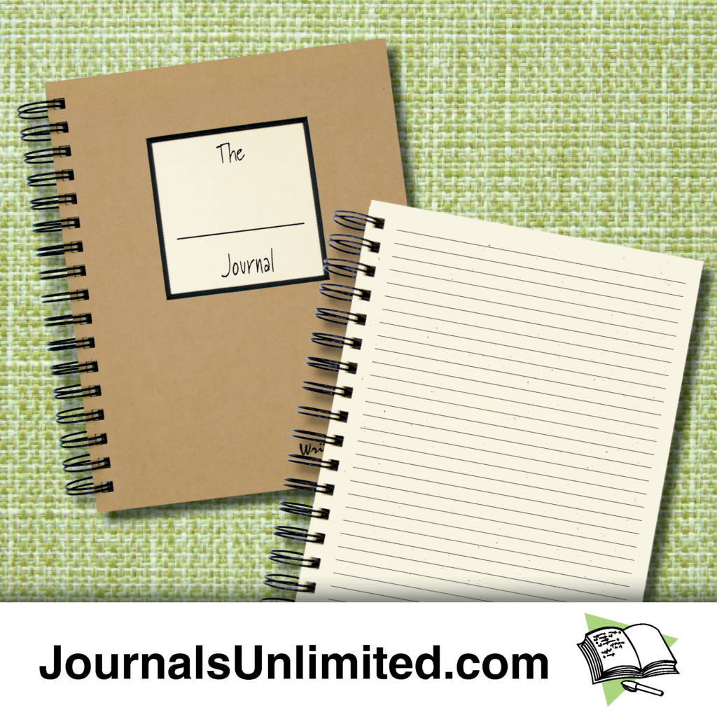 The Blank Journal  Journals Unlimited, Inc
