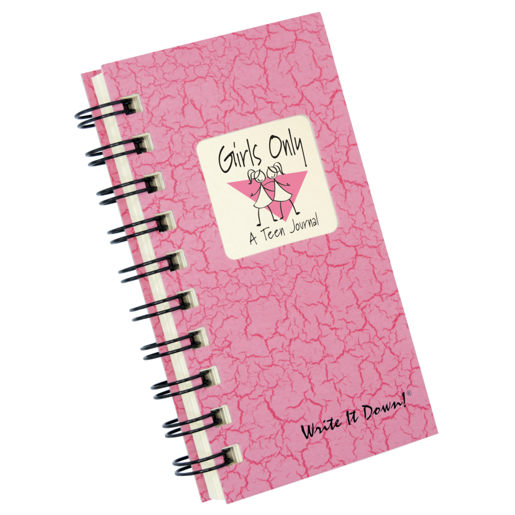 Girls Only – A Teen Mini Journal – Pink (Discontinued)
