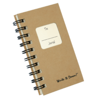 The blank lined journal