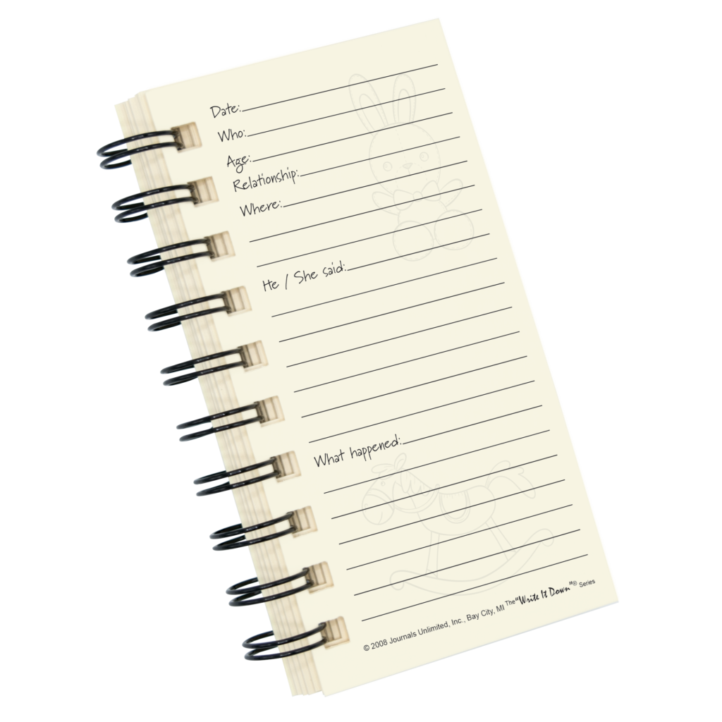 Out Of The Mouths Of Babes Journal - Write It Down Guided Mini Journal 3x5.5 - Kraft Hard Cover
