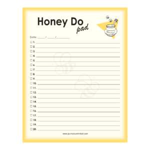 Honey Do Notepad
