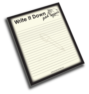 NP-421-Write-it-Down Jumbo Note Pad