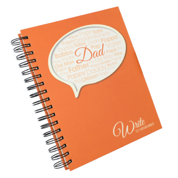 Wrtite to Remember Dad Journal