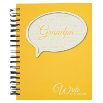 Write to Remember Grandpa Interview Journal