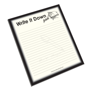 NP-421 Write It Down Notepad