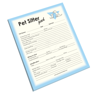 NP-432 Pet Sitter Notepad