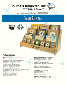 Travel Journals wholesale package