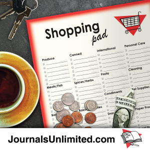 Jumbo Notepad - Shopping List