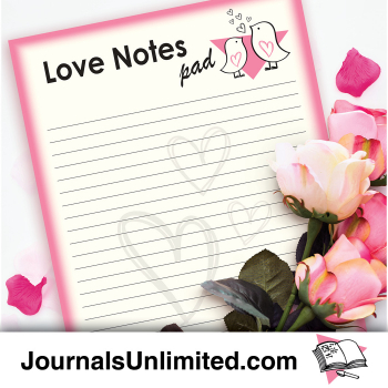Jumbo Notepad - Love Notes