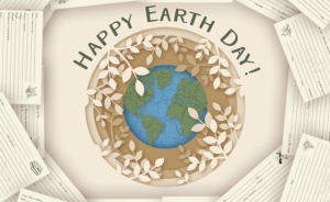 Earth Day holiday slideshow slide
