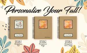 Personalize your fall october slideshow slide