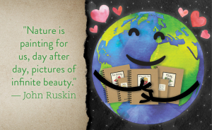 Earth day John Ruskin Quote