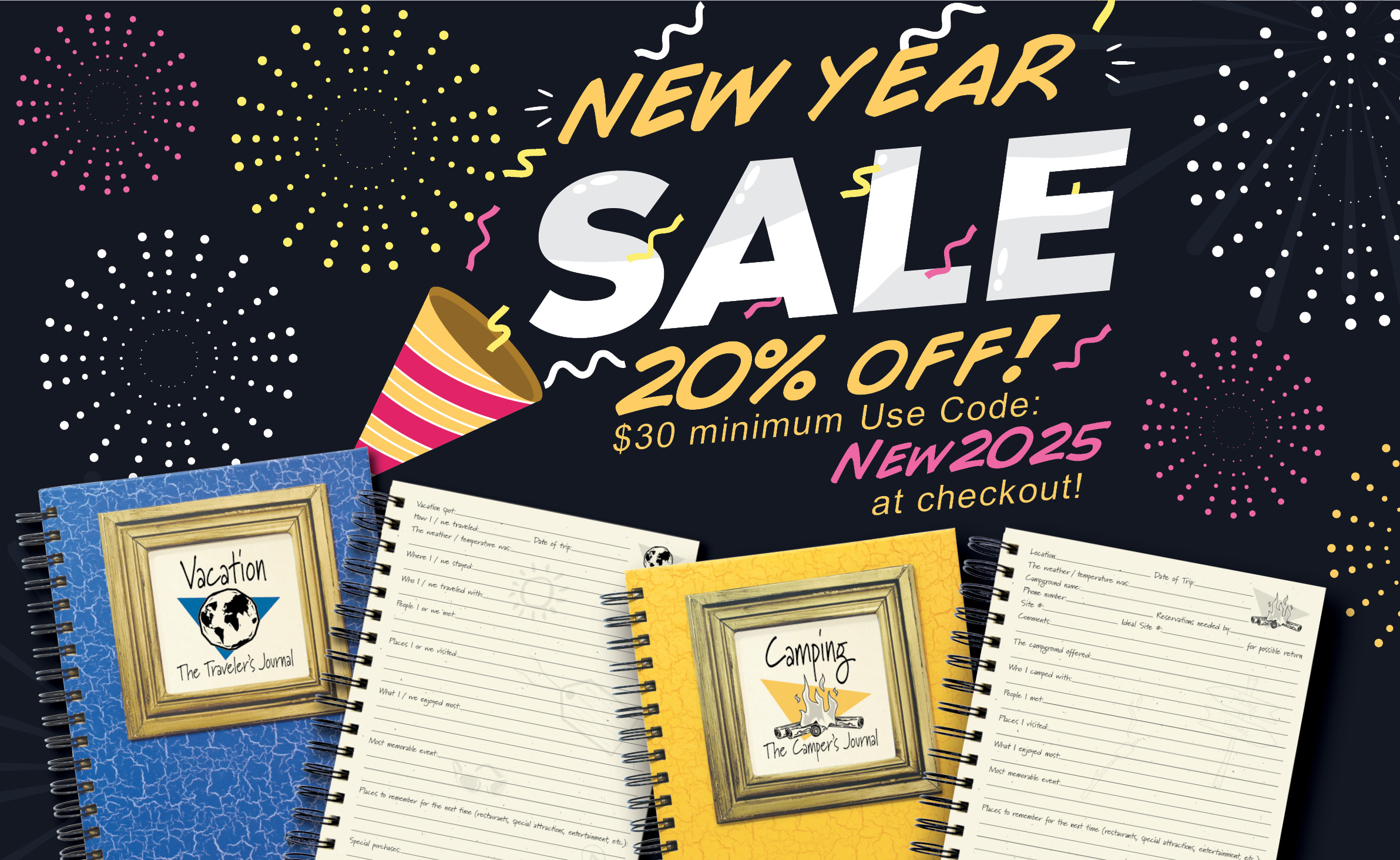 New year 2025 Sale Journals Unlimited, Inc